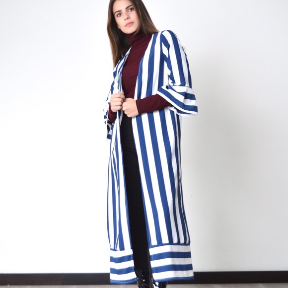 Other - White and blue Kimono
